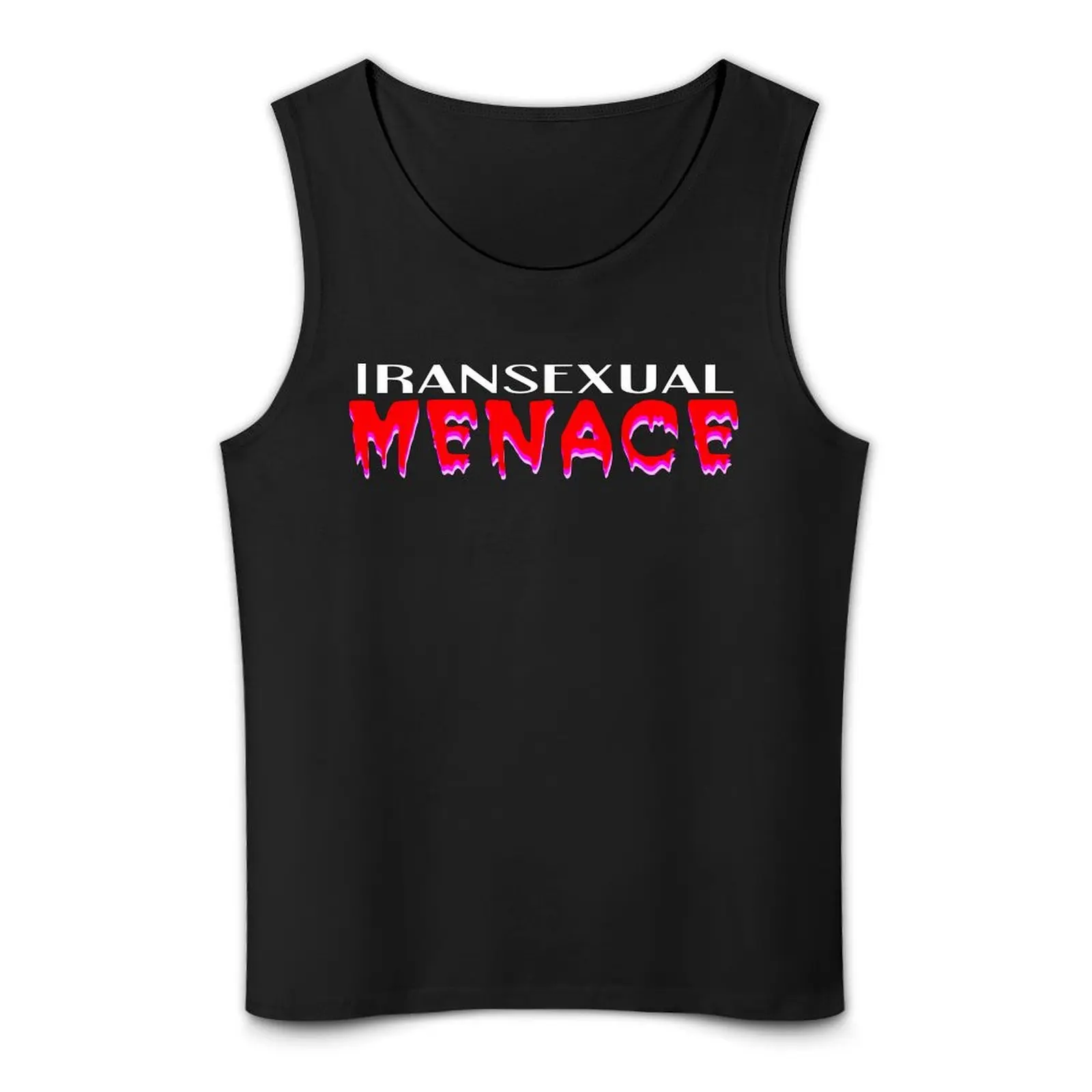 Майка Аниме для спортивного зала и бодибилдинга с транссексуальной угрозой