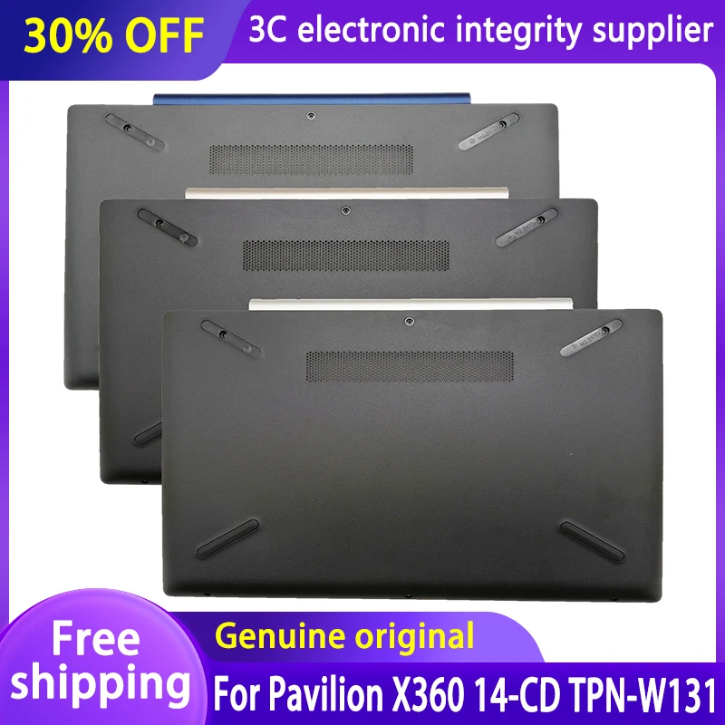 

New Laptop case for HP Pavilion 14 X360 14-CD TPN-W131 14-CD005NS Series Bottom Base Case Notebook Housing replacement