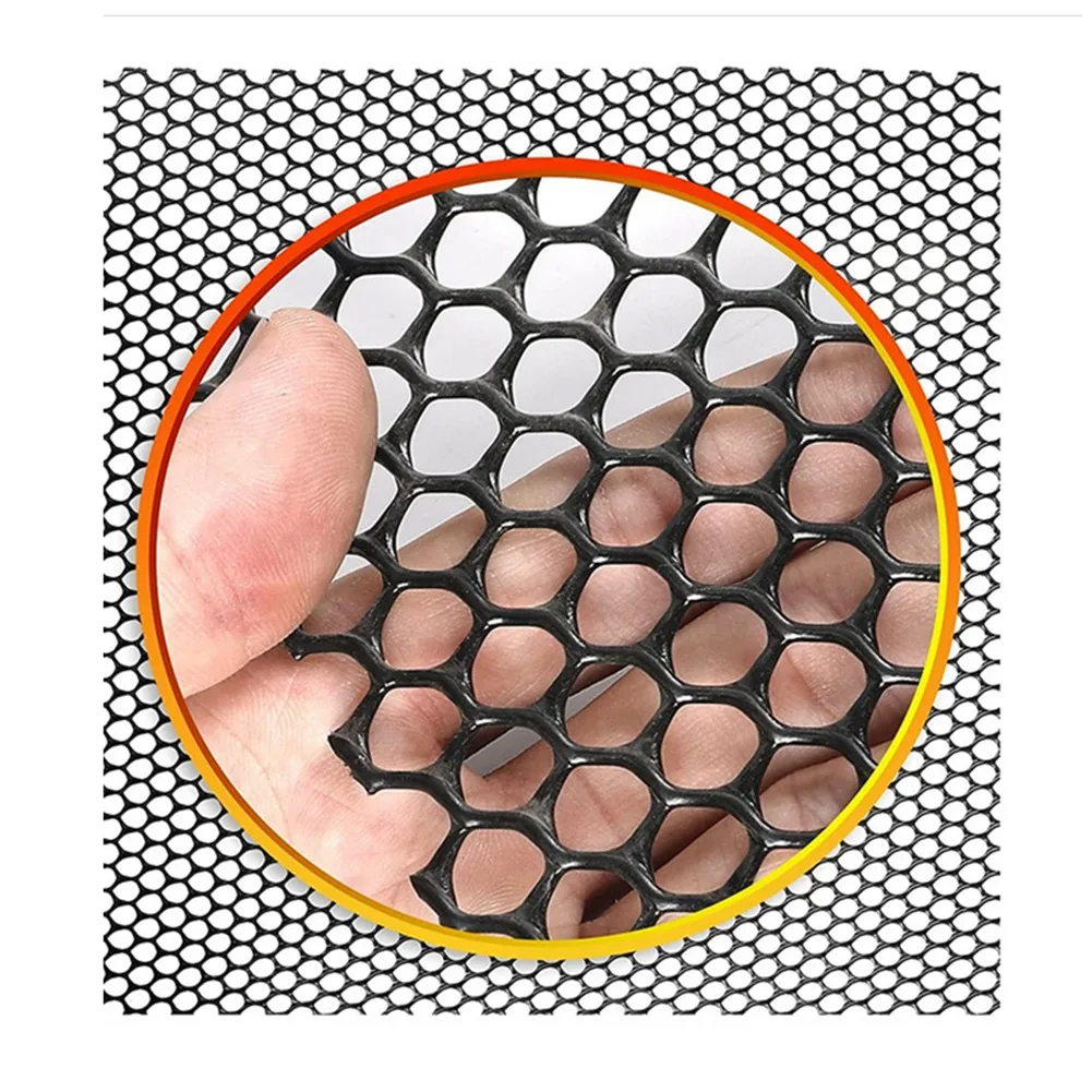 

Plastic Chicken Wire Fence Mesh,Fencing Wire for Gardening, Poultry Fencing, Chicken Wire Frame for Floral Netting White