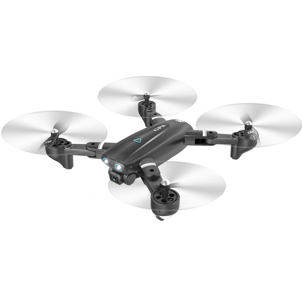 

6-осевой Радиоуправляемый Дрон TSKS 2,4 ГГц со светодиодным интеллектуальным позиционированием S167 Gps Wi-Fi Дрон с Hd камерой 1080p