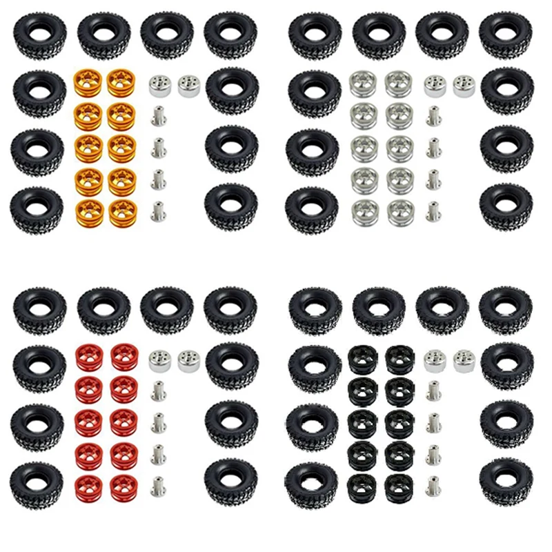 

Обновленная металлическая Модифицированная двухколесная шина для WPL B16 B36 Q60 Q63 Q64 6WD Урал радиоуправляемые автомобильные запчасти аксессуар...