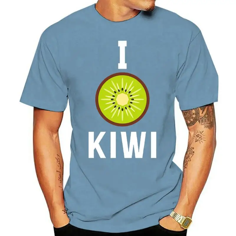 

Kiwi Shirt I Love Kiwi Fruit Food Cute Funny Gift T Shirt Short Sleeve Women T Shirt High Quality O Neck Top Tees