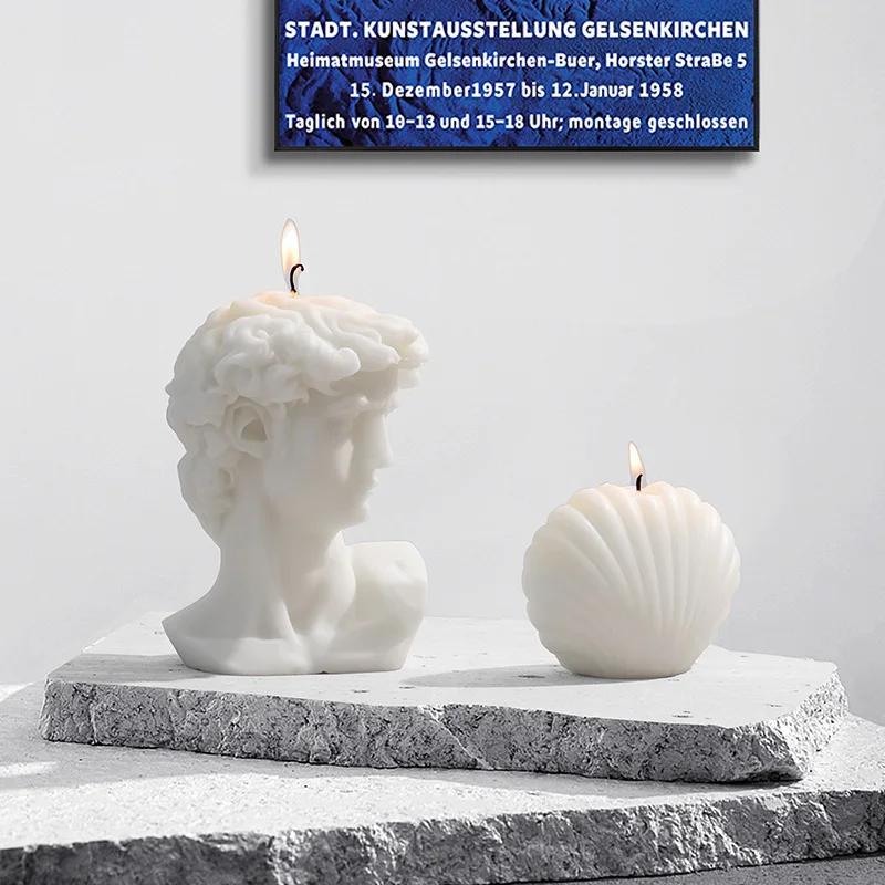 Ароматические свечи Дэвида в скандинавском стиле современные домашние