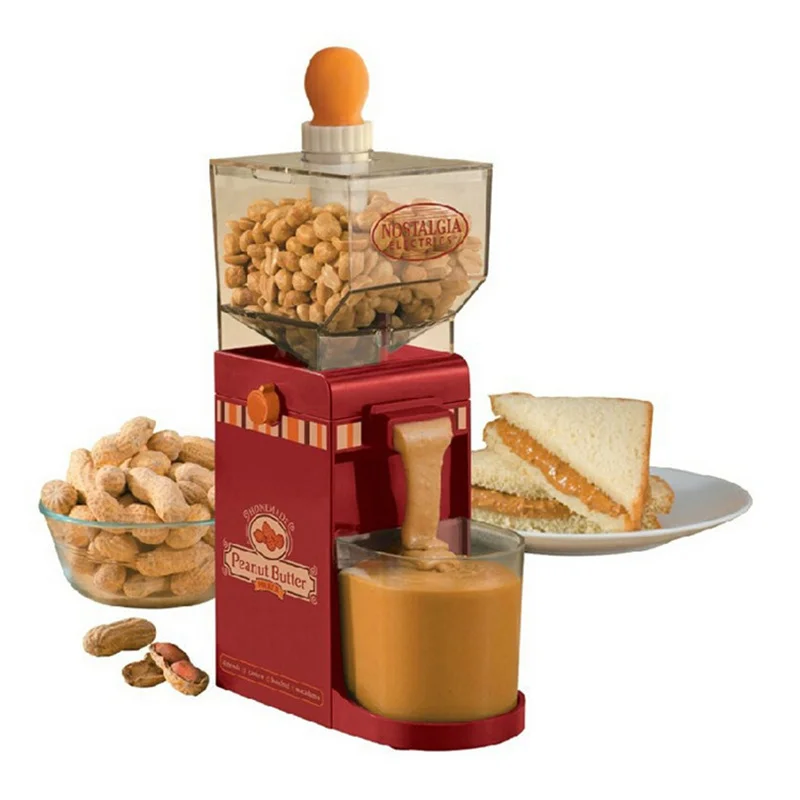 

500ml Household Electric Peanut Butter Making Machine Small Cooking MINI Grinder Hazelnuts Nuts Sunflower Seeds Grain Mixer