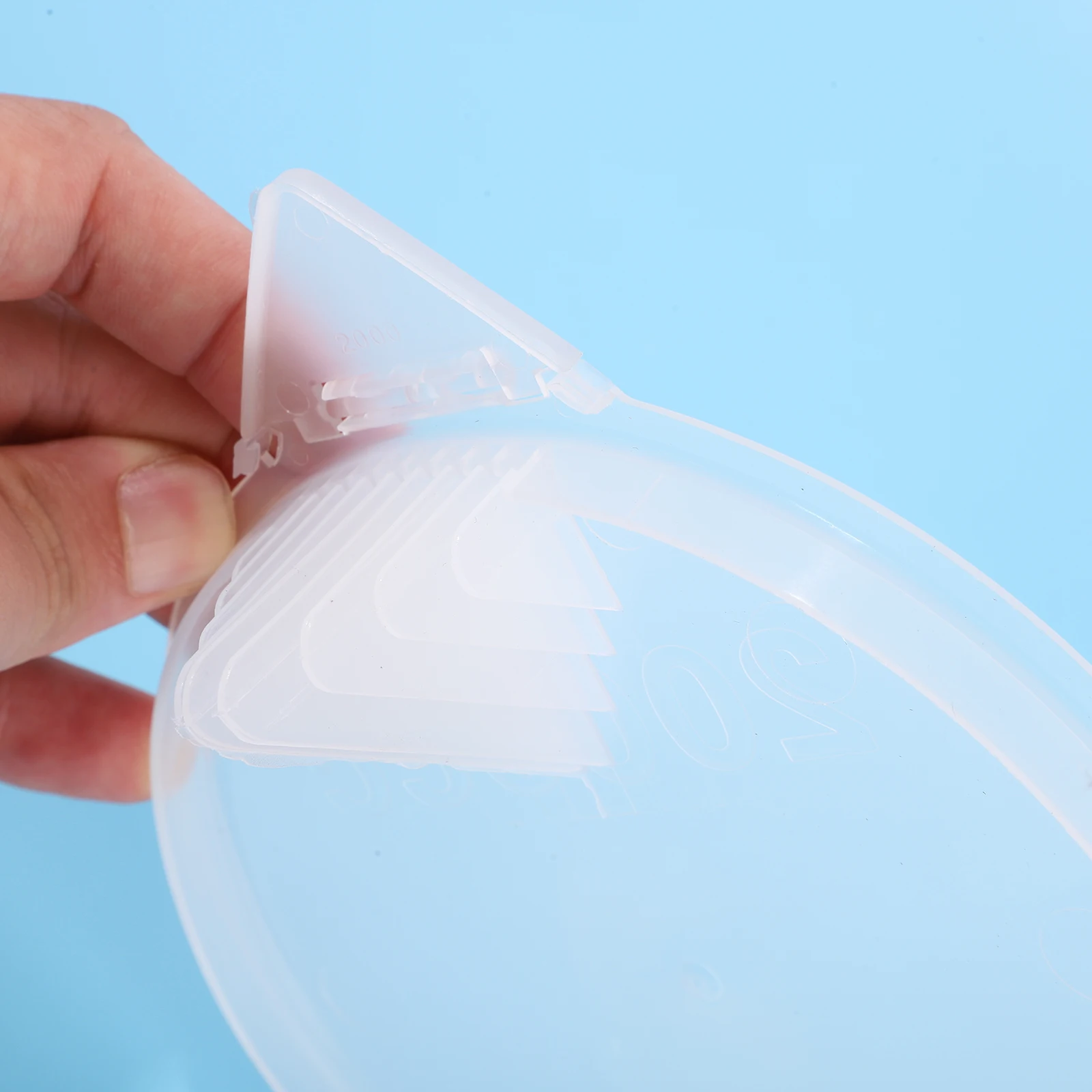 Мерный стакан из полипропилена толстый Градуированный контейнер для жидкости и