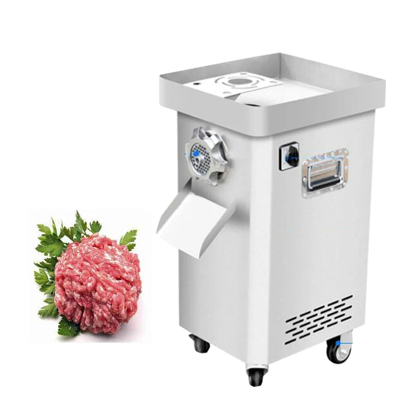 

Wholesale Electric Meat Chopper Pork Fish Meat Grinder Machine Vertical Sausage Filling Stuffer Meat Mincer 2200W