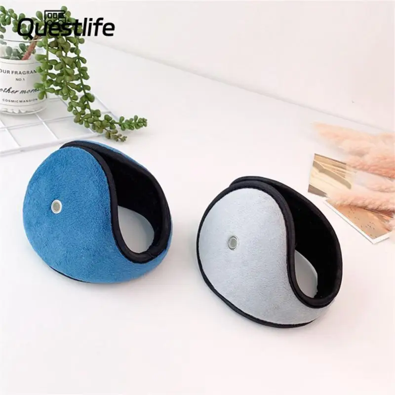 

Winter Outdoor Warming Earmuffs Men Women Ear Warm Protector Thicken Plush Winter Cycling Skiing Warm Fleece Earmuff