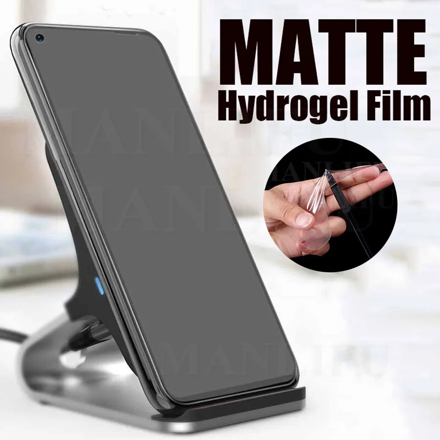 2 шт. матовая гидрогелевая пленка для Xiaomi Mi 10T Note 10 Lite Poco M3 X3 Защитная из ТПУ экрана