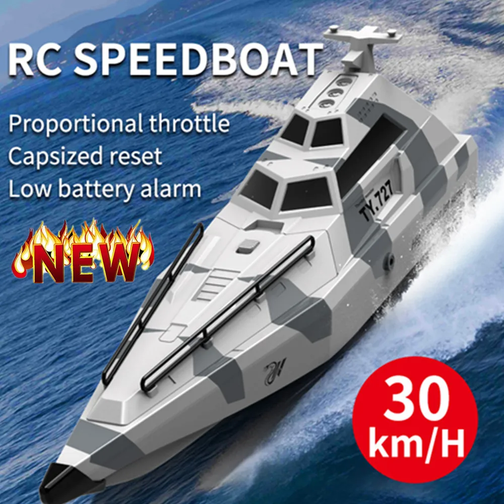 41 см RC лодка с дистанционным управлением двойной мотор 2 4 ГГц 30 км/ч