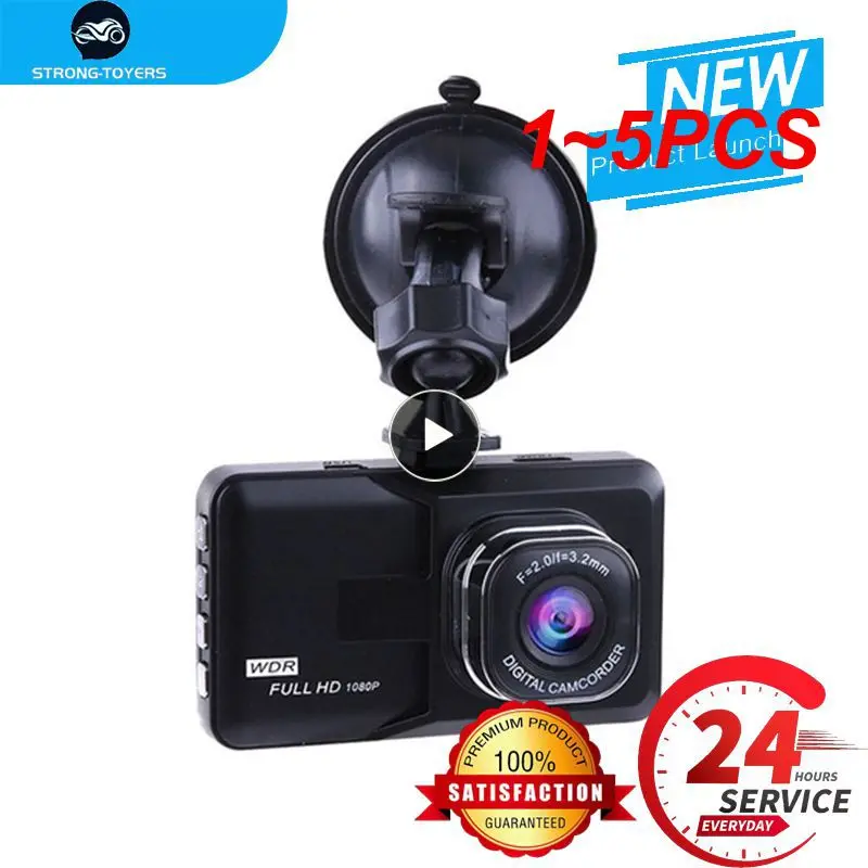 

1~5PCS Driving Recorder Wide Angle Driving Recorder Dash Cam Dual Lens Car DVR Camera Support Reversing Car Electronics