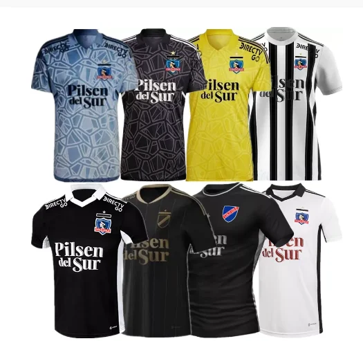 

Men Kids Colo Colo 2022 23 Soccer Jersey FALCON SOLARI LUCERO Aldult Child Camiseta Home Away Football Shirts Kit