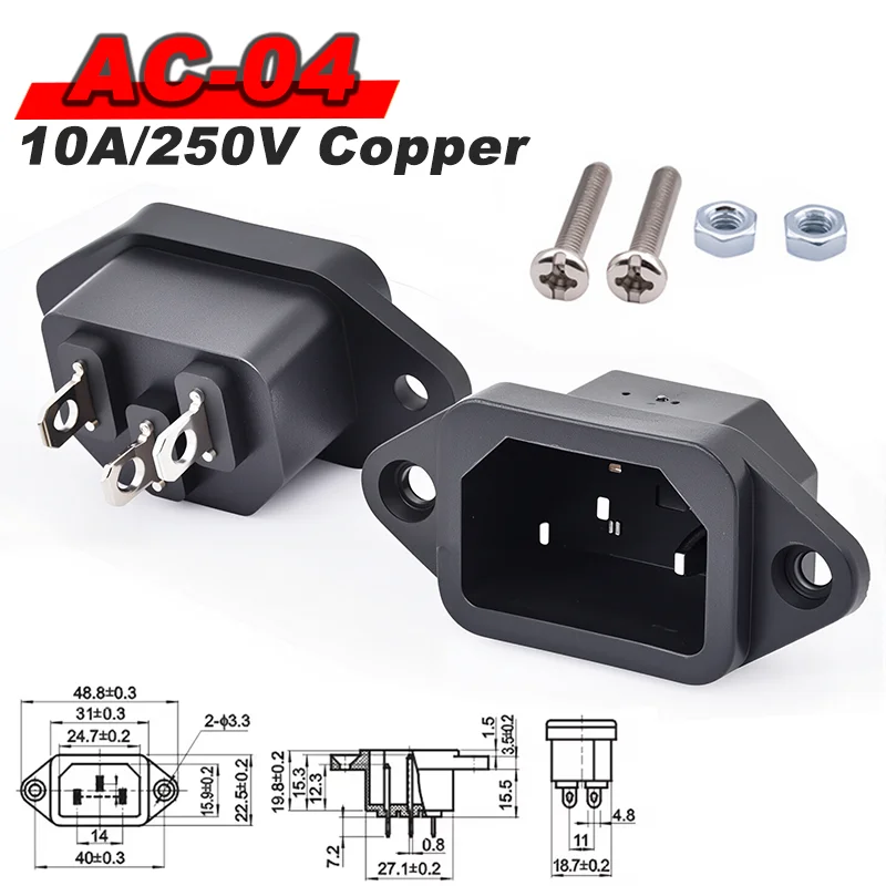 

Входная розетка IEC 320 C13 C14
