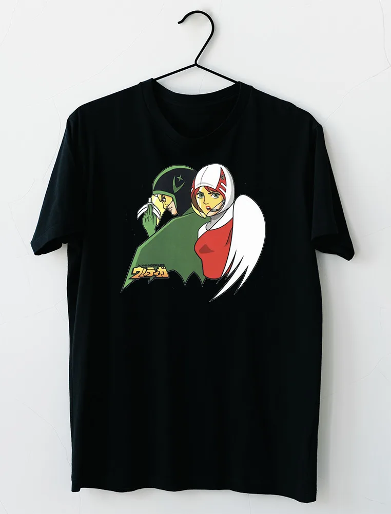 Футболка с крючками для скейтборда Ryu и Jun Gatchaman S-4XL