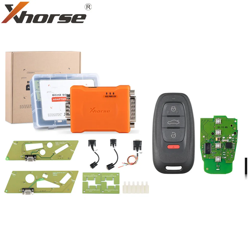 

Адаптер Xhorse BCM2 Без припоя с интеллектуальным ключом XSADJ1GL 754J для Audi, работает с ключевым инструментом Plus Pad и VVDI2