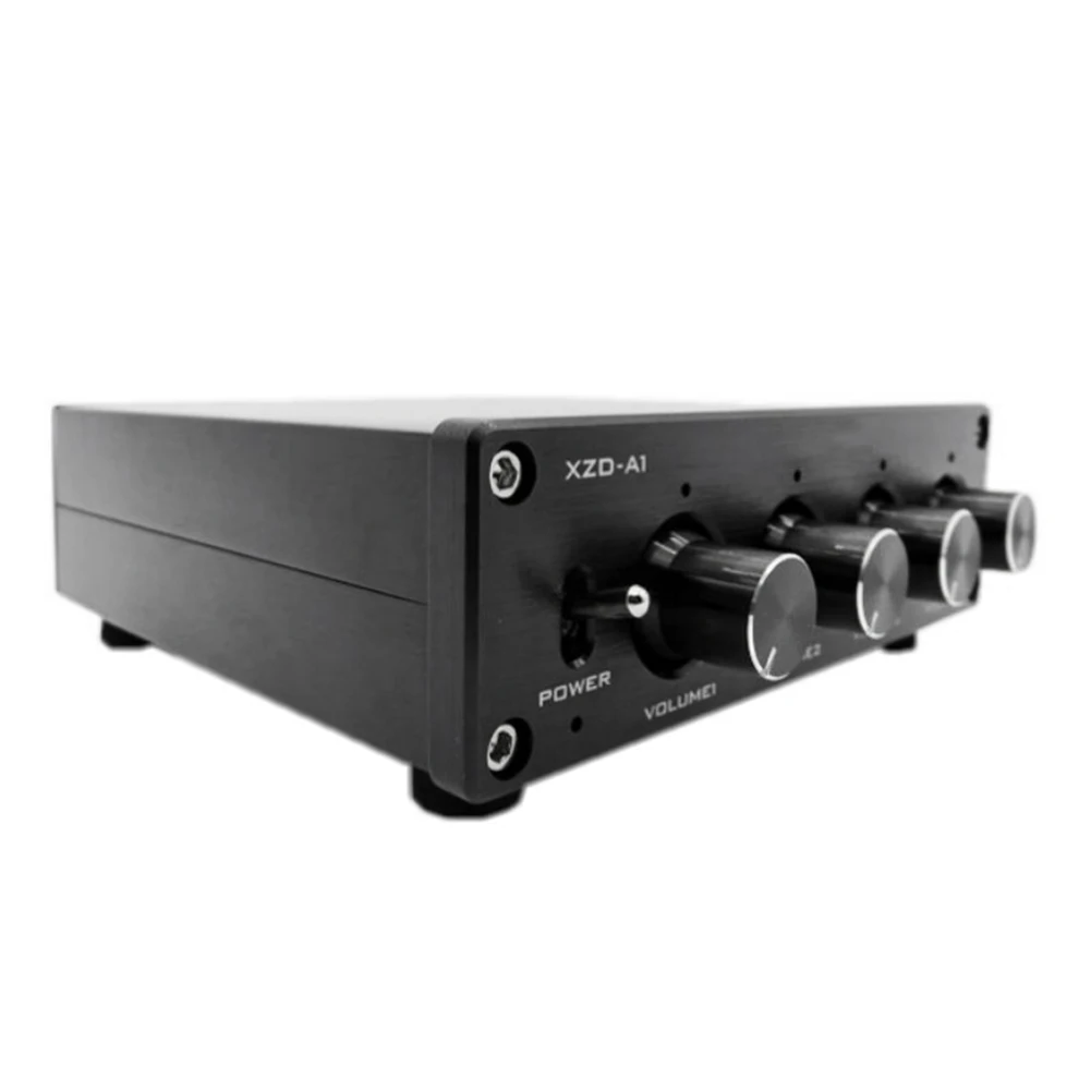 HIFI без потерь 1 вход 4 выхода RCA-концентратор аудиораспределитель селектор