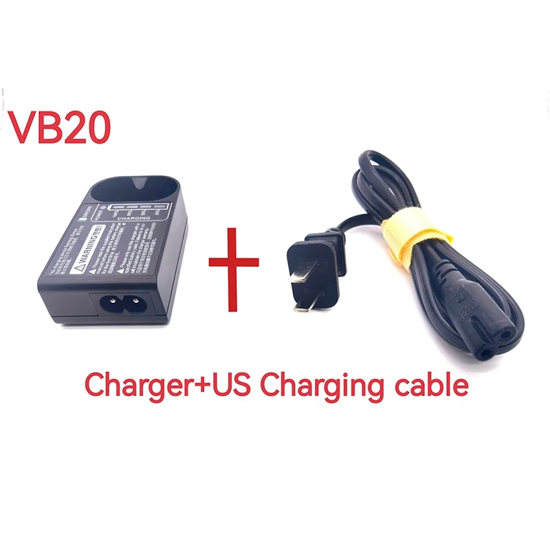 Фото Зарядное устройство BAAU, зарядное устройство постоянного тока для Godox VB20 V350F V350C V350S V350N V350 на камере без аккумулятора №5