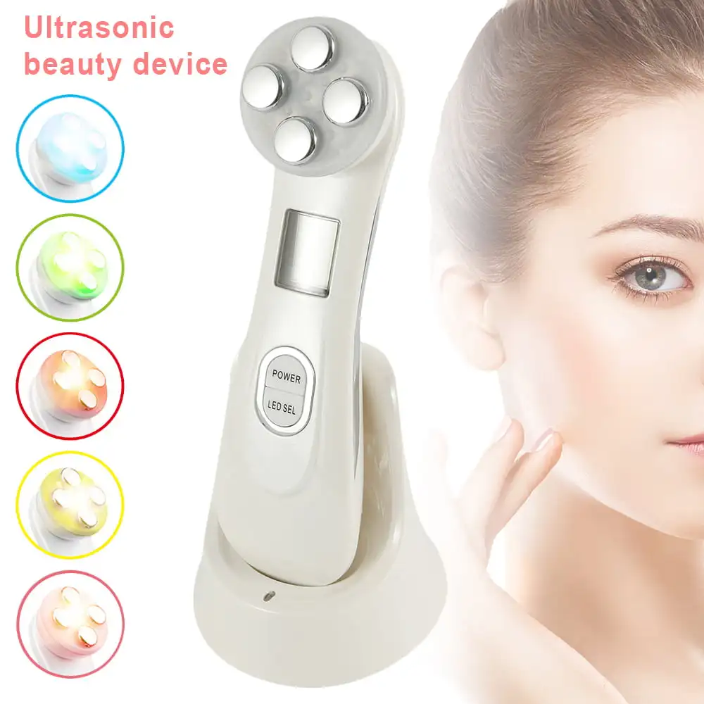 

Facial Massager, Skin Care Tool, 6 in 1 High Frequency Facial Machine, Skin Care Galvanic Facial Machine