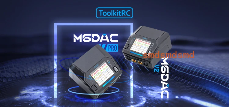 Фото Комплект RC-контроллеров M6DAC PRO & V2 @ 18A AC300W DC800W по специальной цене (раннее бронирование) с беспроводной зарядкой, двухканальный №3