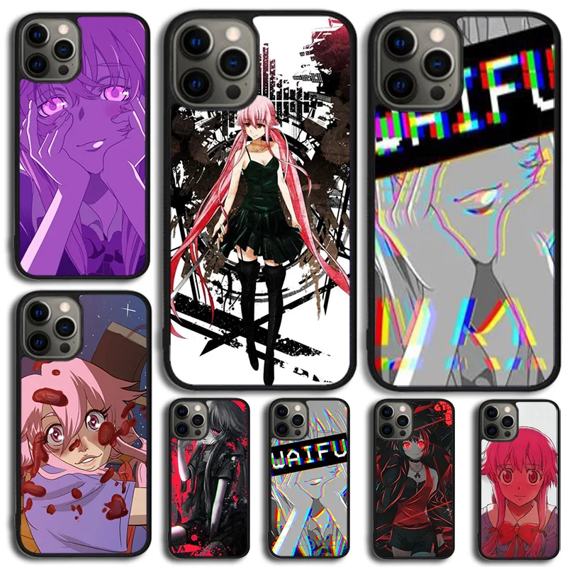 Чехол Gasai Yuno Future Diary для телефона чехол Samsung Galaxy S22 S21 Ultra iPhone 14 SE 2020 XR XS 11 12 13 Pro MAX 7 8 Plus