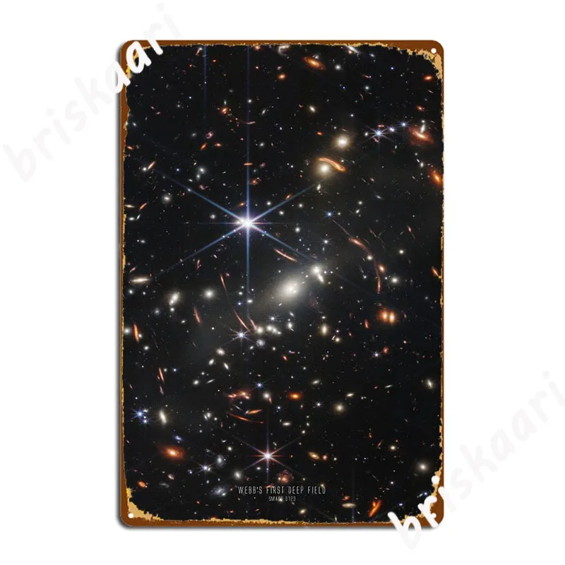 

Webbs, первый металлический светлый плакат с надписью «Deep Field»