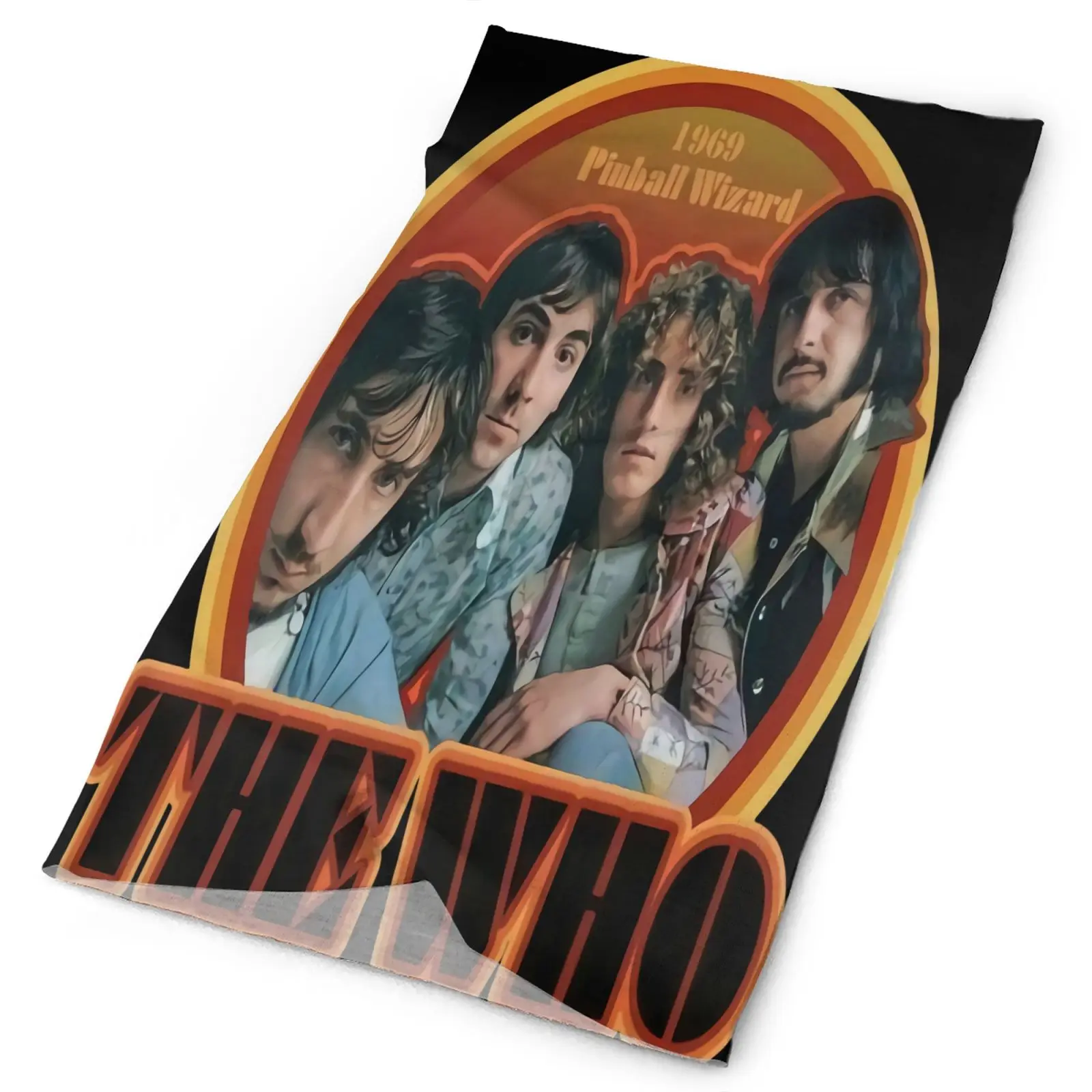 

The Who Pinball Wizard 1969 Band Мужская бандана шарф для мужчин Шлем Лыжная зимняя маска для рыбалки маска Искусственный шарф бандана