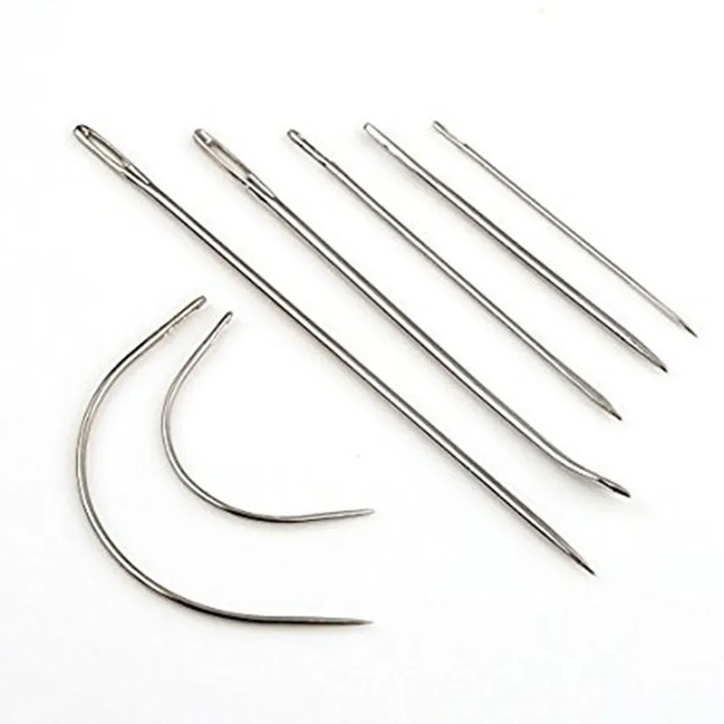 

Leather Canvas Repair Curved Hand Sewing Needles Kit 7pcs/lot 5BB5081