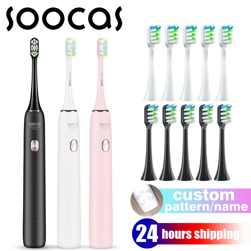 SOOCAS Sonic Electric Toothbrush X3U Smart Ultrasonic Tooth Brush Cleaner Adult Automatic 4 Weeks Teeth Whitening Waterproof