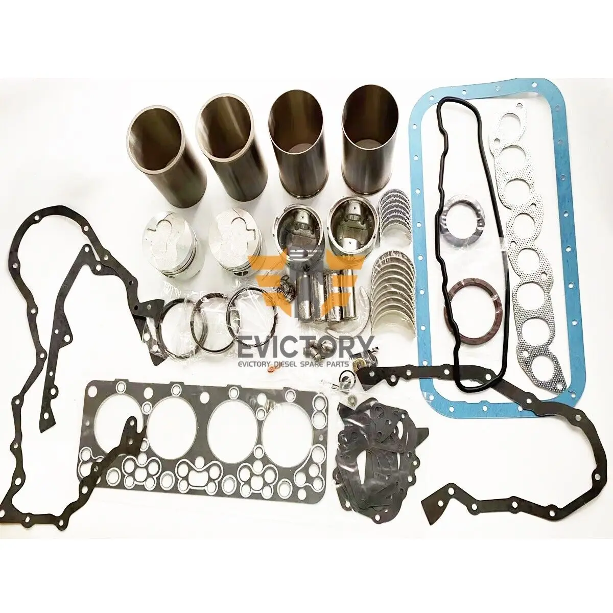 Комплект для ремонта вилочного погрузчика SD23 гильза цилиндра + поршень кольцо