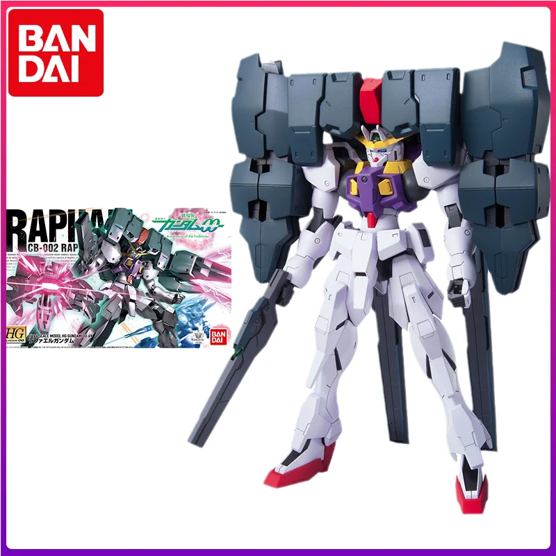 

Bandai Gundam Model Kit Anime HG 00 1/144 CB-002 Raphael Gundam Action Figures Collectible Theater version Toys Gifts for Kids