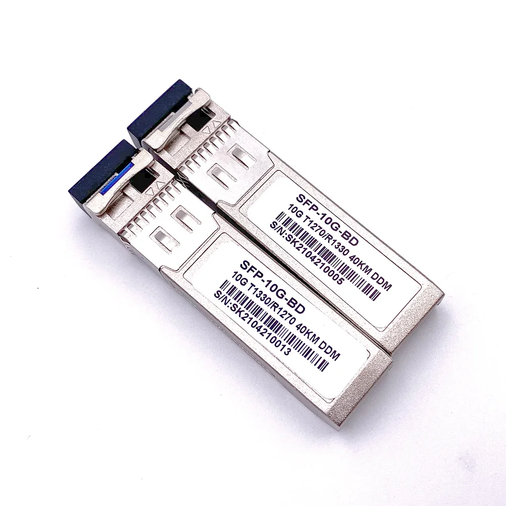 Модуль приемопередатчика Juniper 10GBASE-BX BiDi SFP+ 1270nm-TX/1330nm-RX 40 км DOM LC SMF