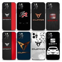 fashion 3d seat car phone case for iphone 11 12 13 pro max 7 8 se xr xs max 5s 6s plus shell case soft silicone cover logo coque