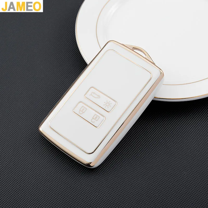 

TPU Car Key Cover Case For Renault Koleos Kadjar Captur Megane Talisman Espace Clio Zoe Scenic 4 Arkana Dacia Sandero Keychain