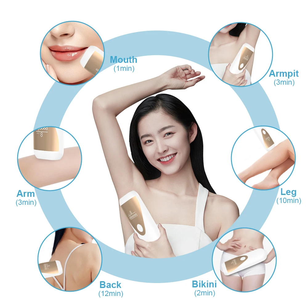 IPL лазерный эпилятор Фотоэпилятор Ipl для бритья и домашнего использования 999999