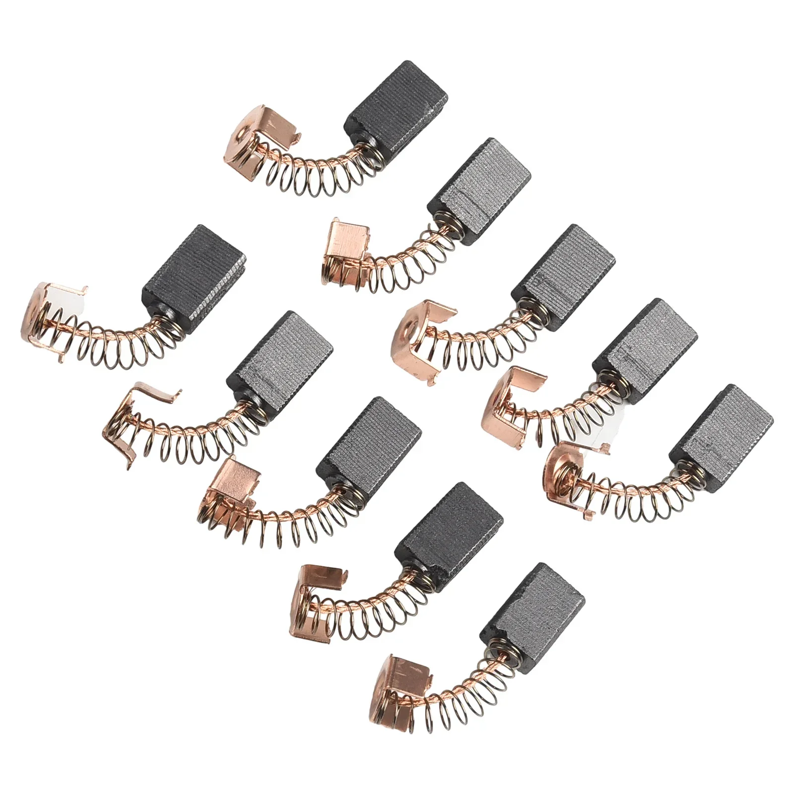 10 шт. металлическая угольная щетка 5x8x12 мм запасная часть для угловой