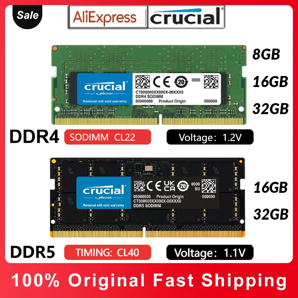 Модуль памяти Crucial Basics Laptop <CT16G4SFRA32A> SO-DIMM DDR4