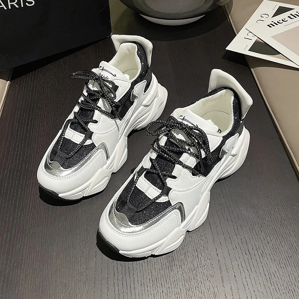 Pink new explosive women shoes children students junior high school sports shoes women high school dad shoes casual tide shoes