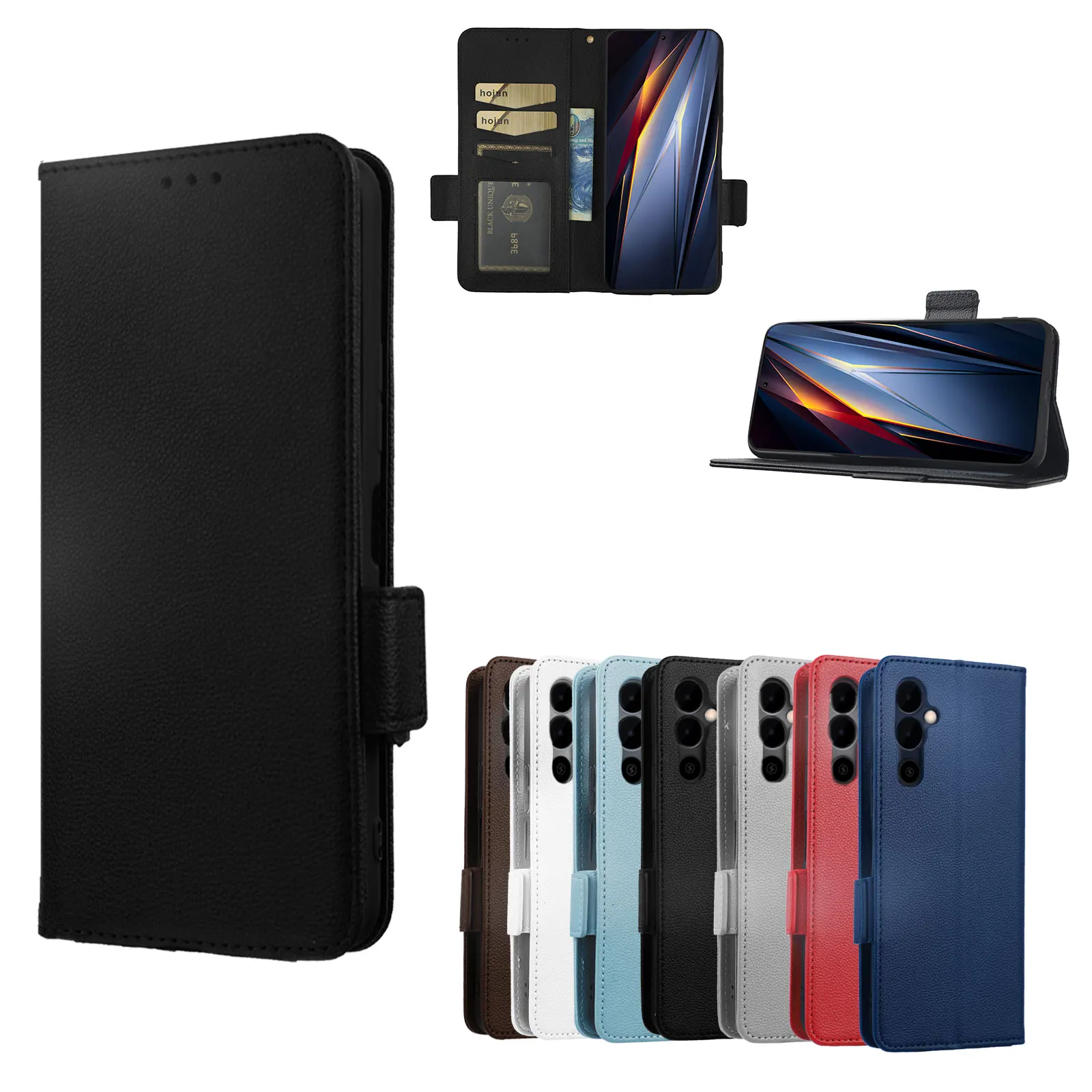 Флип-кошелек для Tecno Pova Neo 2 Neo2 роскошный флип-кошелек с ремешком флип-подставка