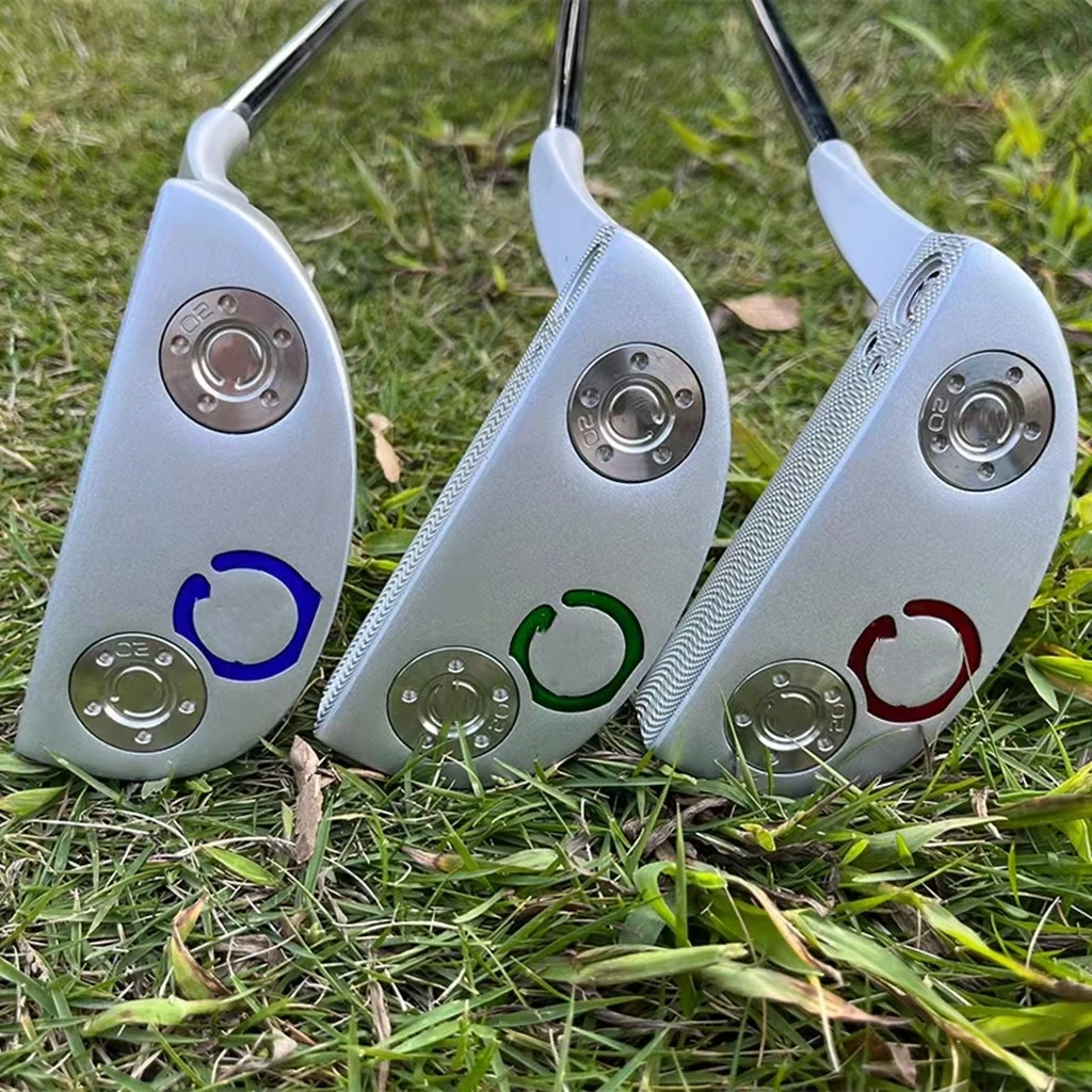 

Golf Club Putter 33/34/35 Inch Steel Shaft Semicircle with Head Cover. The New Style Is Available In A Variety of Colors