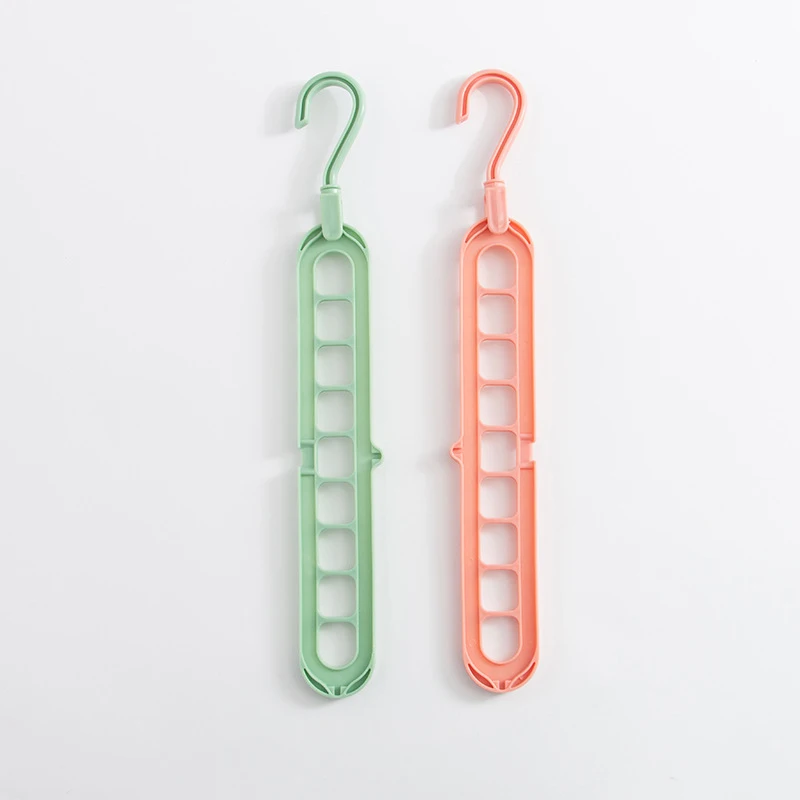 

9-Holes Magic Clothes Hanger Closet Organizer Space Saving Multi-function Racks