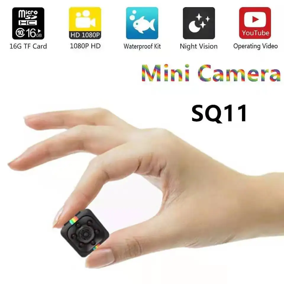 SQ11 Mini Camera HD 1080 1080P Sensor Night Vision Camcorder Motion DVR Micro Sport DV Video small |