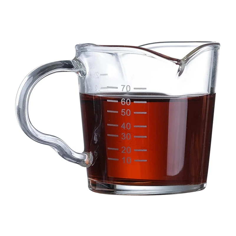 

Стеклянная чашка с градиентом, домашняя кухонная мерная чашка для выпечки, термостойкая стеклянная мерная чашка для кофе с ручкой