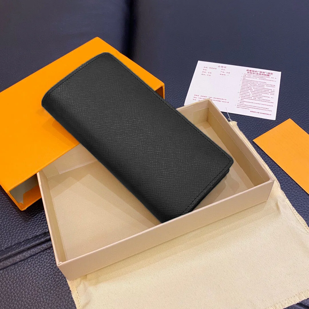 

Новый Классический Модный Роскошный дизайнерский женский кошелек из высококачественной кожи классический женский кошелек тройного сложения со старыми цветами