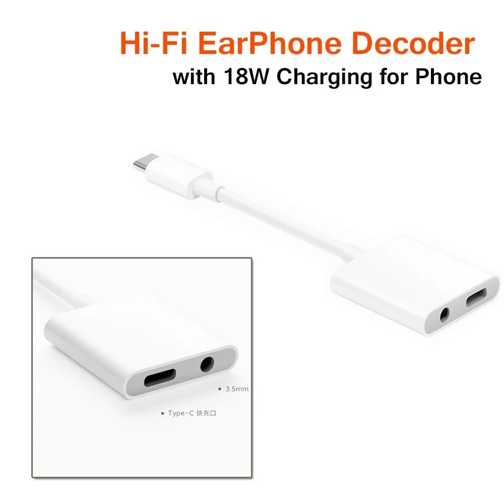 

FOR HiFi Decode Amp Turbo QC ver 18W 600 Push 32bit/384kHz Support Wire Control Switch Song PD Charging Music Game