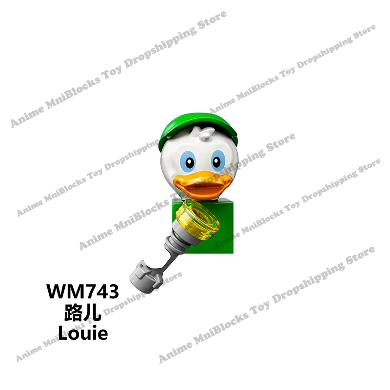 Фигурки героев Диснея WM6066 Микки Минни Маус искусственная утка детали аниме