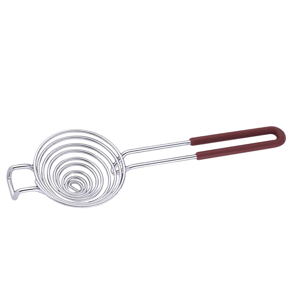 

French Fries Stainless Steel Egg Separator Mesh Strainer Safe Sieve Metal Yolk Divider Extractor