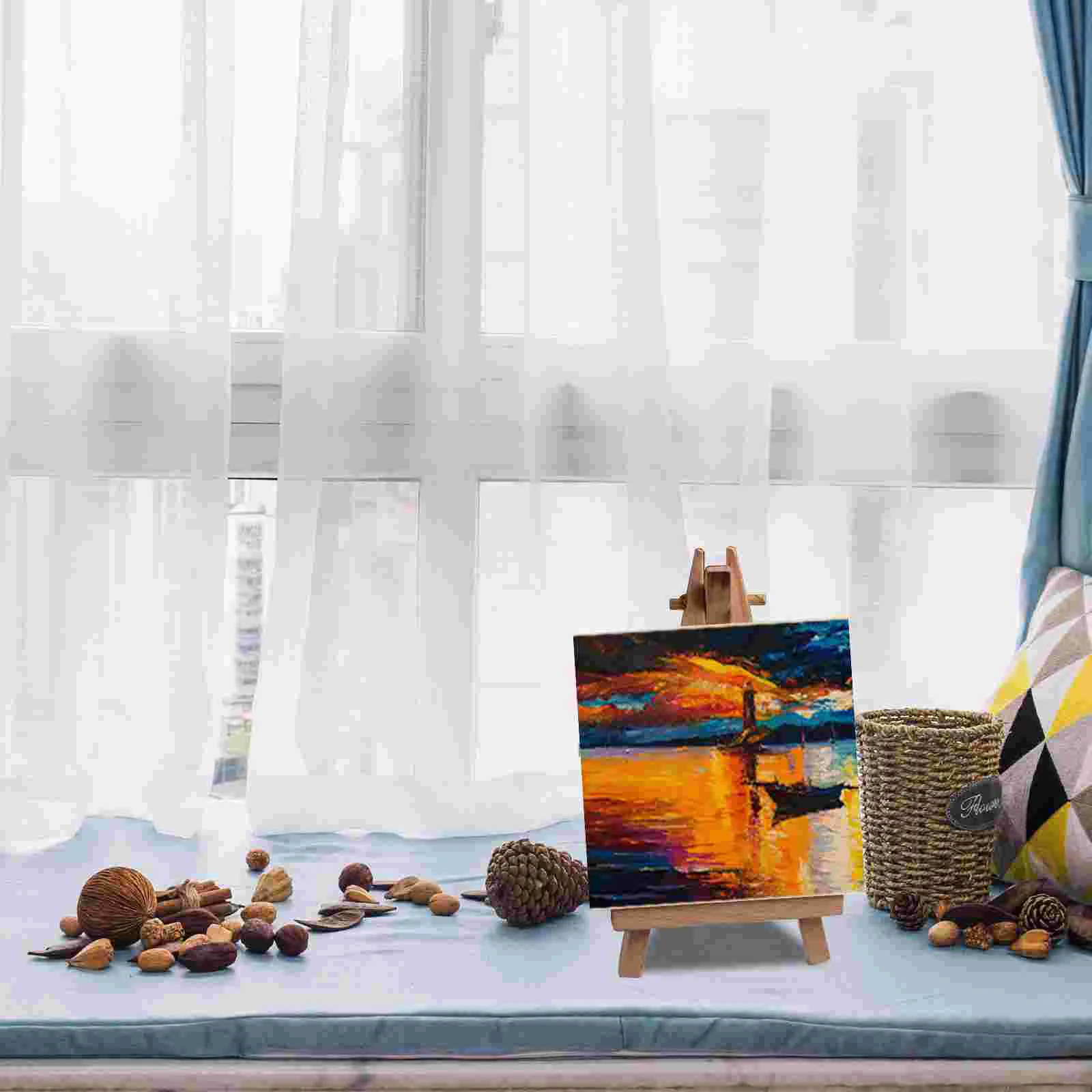 10 шт. пустая деревянная фоторамка креативная из глины рамки для рисования сделай