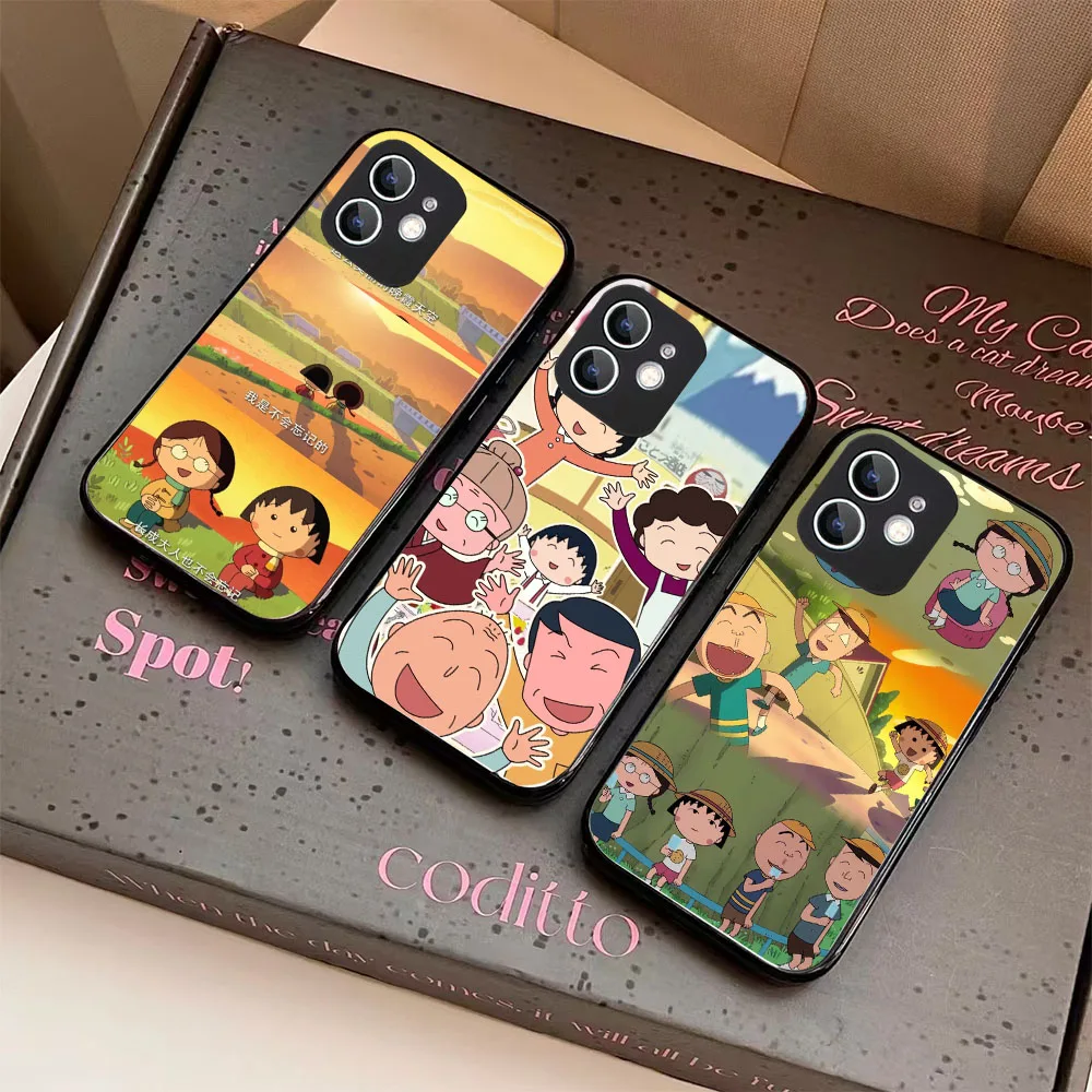 Черный силиконовый чехол для Samsung Note 10 20 S7 8 9 Plus Lite Ultra Edge Max WDA-32 Sakura Momoko