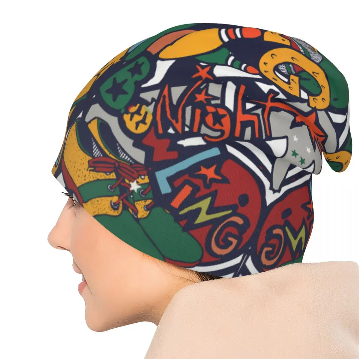 Винтажная шапочка для боулинга мужские модные тонкие шапочки облегающие шапки с