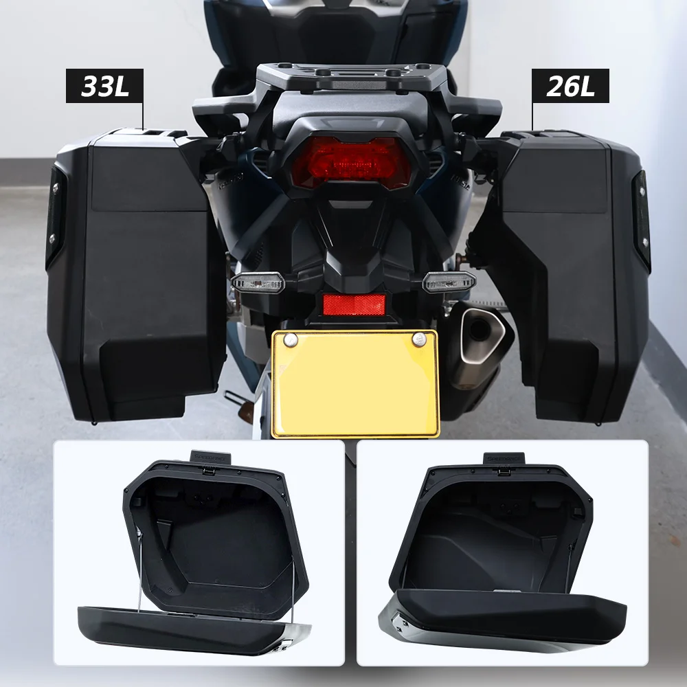 Фото Кофры Speedance для мотоцикла Honda NSS750, быстросъемные, с креплением по OEM-отверстиям №1