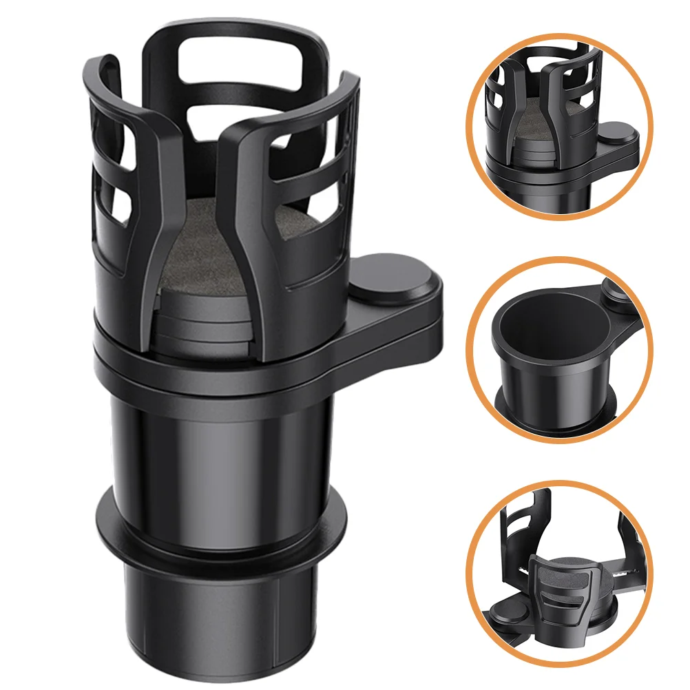 

Car Cup Holder Craftastic Expander Adapter Storage Box Backseat Supply Abs Rack